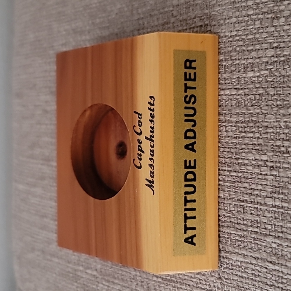 "Attitude Adjuster" Shotglass Holder + Shotglass